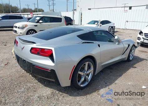 2016 Chevrolet Corvette Stingray из США, поврежденный, VIN 1G1YB2D76G5103431